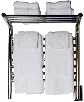Amba MSB-20 20-1/2-Inch x 22-Inch Shelf Towel Warmer, Brushed
