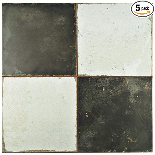 SomerTile FPEKDAME Reyes Ceramic Floor and Wall Tile, 17.63