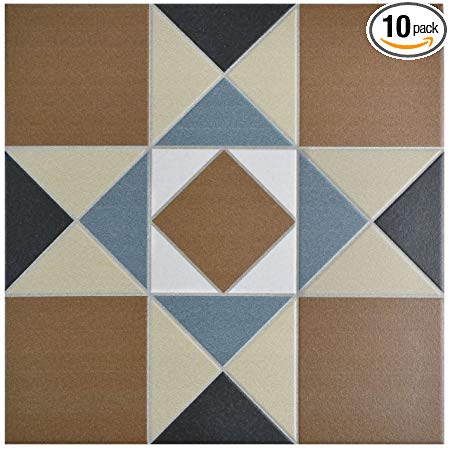 SomerTile FPE13VNC Vanidad Porcelain Floor and Wall Tile, 13