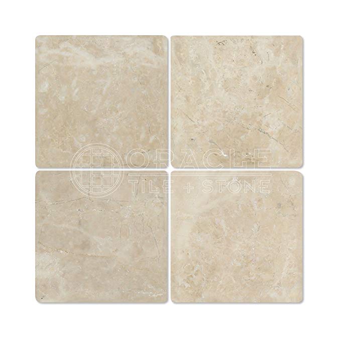 Cappuccino Marble 6 X 6 Tiles, Tumbled (Lot of 360 Sq. Ft.)